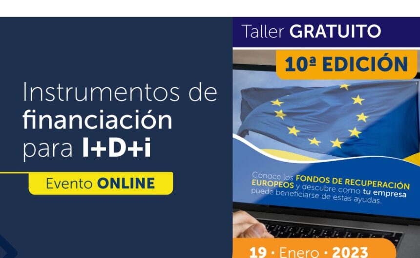 19 de gener – Taller gratuït: Instruments de Finançament per a la R+D+i