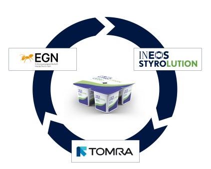 INEOS Styrolution s’associa amb EGN i Tomra per reciclar els residus de poliestirè postconsum.