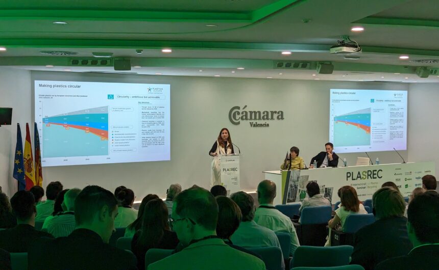 Irene-Mora-Plastics-Europe-1 AIMPLAS reuneix a 160 professionals en la segona edició del seu Seminari Internacional de Reciclatge de Plàstics PLASREC.