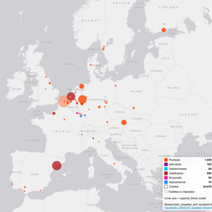 mapafraunrequi Radiografia del reciclatge químic a Europa