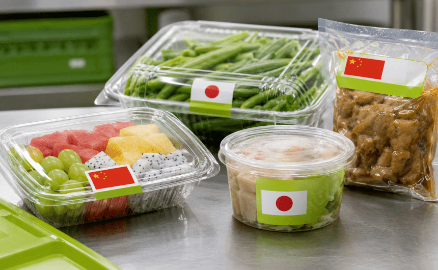 Legislación de Food Contact Materials en China y Japón